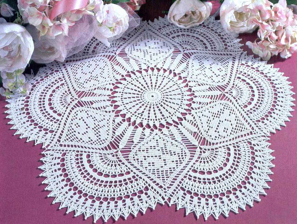 Simple And Free Knit Doily Patterns