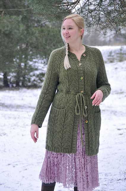 Elegant Knitting Pattern For A Ballet Inspired Cardigan